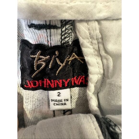 Johnny Was Viva Denim Jean Boho Floral Vintage, size 2 - Picture 5 of 11